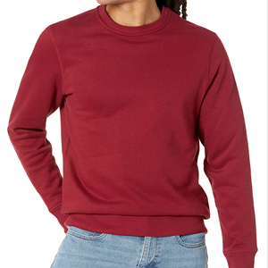 Men 100% Cotton <b>Fleece</b> <b>Sweatshirt</b> with Embroidered Logo Custom Pullover Hoodie OEM Winter Fashion Wear Factory Supply 2026 - Product Image 4