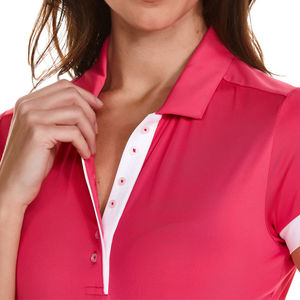Polo pour femmes avec votre propre logo, meilleure qualité, respirant, dernier design, polo pour femmes de haute qualité - Product Image 5
