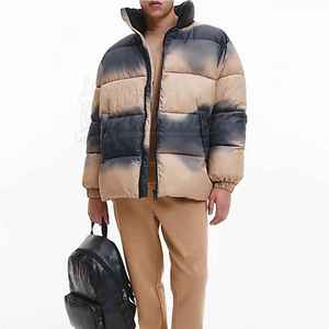 เสื้อแจ็คเก็ตพัฟเฟอร์บุผ้านวมพิมพ์ลายตามสั่งสำหรับผู้ชาย เพื่อการสร้างแบรนด์เฉพาะตัว คุณภาพสูง อุ่นสบาย - Product Image 5