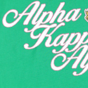 AKA เสื้อยืดคอวีสีเขียวชมพู เสื้อยืดผู้หญิงกรีกโซโรริตี้ลำลองมีสไตล์พอดีตัวผ้าเนื้อนุ่มแขนสั้นสวมใส่ได้ทุกวัน - Product Image 2