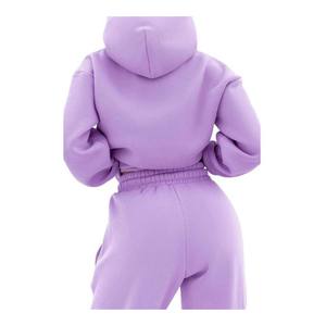 Nuevo conjunto deportivo informal de sudadera con capucha y pantalones de chándal extragrandes para mujer - Product Image 5