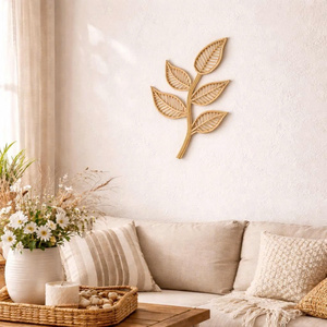 Various design rattan <b>wall</b> <b>decor</b> make in Vietnam with wholesale price and OEM ODM color - Product Image 3