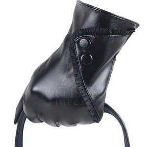 Guantes de Cuero Impermeables con Pantalla Táctil, Dedos Completos, Guantes de Cuero para Hombre, los Más Vendidos, a la Moda - Product Image 2