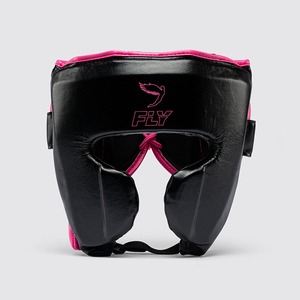 Protège-tête de boxe en cuir véritable fait main, modèle Fly Pro, personnalisé et le plus vendu, pour MMA - Product Image 4