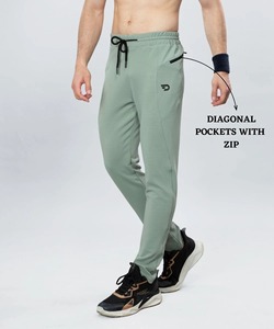 Pantalones y pantalones deportivos para hombre, mezcla de telas, muestra de conjunto, pantalones deportivos ajustados para hombre, pantalones deportivos para correr, pantalones deportivos para gimnasio (GSM 280) - Product Image 1