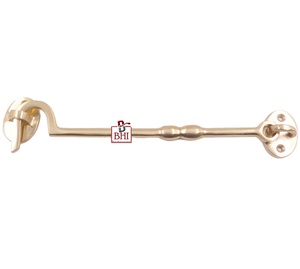 Gancho de cabina de hierro fundido y cerradura de pestillo de ojo Accesorios de hardware Los ganchos de cabina se utilizan para puertas internas o externas abren el armario - Product Image 1