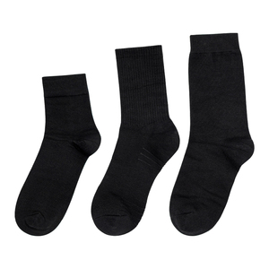 Unisex Beige <b>Black</b> Dark Brown Soft Cashmere Merino Wool Cotton Tube Anti-Bacterial Thick Elegant Classic Business <b>Socks</b> Men - Product Image 2