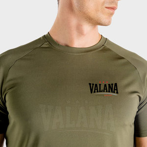 Camiseta Deportiva Slim Fit para Hombre, Spandex/Poliéster, Transpirable, Tejido Ecológico, Manga Corta, Alta Calidad, Fabricada en Pakistán, Tacto Suave - Product Image 4