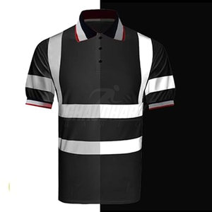 เสื้อโปโลปลอดภัยสไตล์ใหม่เสื้อโปโลแบบสะท้อนแสงเสื้อโปโลปลอดภัยออกแบบโลโก้ของคุณเอง - Product Image 3