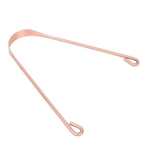 Pure Copper Tongue Clean Scraper Bad Breath Removal for Daily Use effective Bacteria Resistant Metal Available In Bulk Quantity - Product Image 1