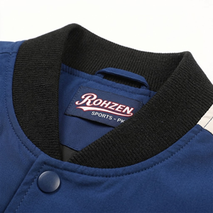 Chaqueta Bomber de Carreras Personalizada con Estampado Digital, Cierre Completo, Protección UV, 100% Algodón, Unisex, para Adultos, Ropa de Invierno - Product Image 5
