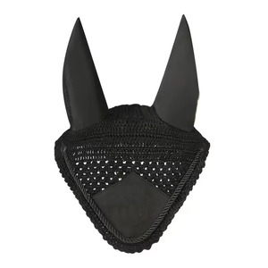 High Quality Customized Design Brown Color Horse <b>Fly</b> Veil Ear Bonnet Equestrian Horse Riding Product Available in All Designs - Product Image 2
