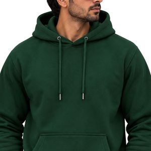 Sudadera con Capucha Verde Bosque para Hombre, Manga Larga, Informal, con Logotipo Personalizado, Ropa Deportiva, Marca Shoukat Apparel Manufactur - Product Image 5