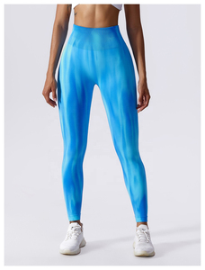 Hot Sale Women's <b>Seamless</b> Yoga <b>Leggings</b> for Active Training Wear Stretch Fit Printed Women's <b>Seamless</b> <b>Leggings</b> - Product Image 5