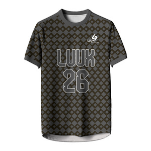 เสื้อฟุตบอลผู้ชายไซส์ใหญ่พิเศษ รุ่นระบายอากาศดี สไตล์คลาสสิก ผ้าโพลีเอสเตอร์ 100% แขนสั้น สำหรับเล่นกีฬาและสโมสร - Product Image 5