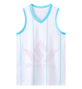 Débardeur de basketball noir personnalisé pour homme, col rond, sans manches, en maille respirante, imprimé par sublimation, vêtements de sport pour adultes - Product Image 4