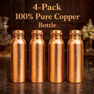 <b>Copper</b> <b>bottle</b> for healthy lifestyle routine natural <b>drinking</b> solution for daily hydration wellness and detox use - Product Image 5