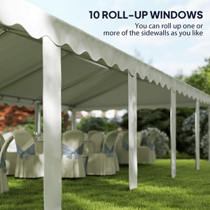 Double Layer Water-Proof Party <b>Tent</b> with Customizable Sidewalls Aluminum <b>Poles</b> Polyester Fabric for Big Events - Product Image 4