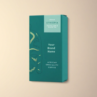 MuShine Boîtes en papier de luxe personnalisées, écologiques, recyclables et haut de gamme pour le café Emballage durable de qualité supérieure