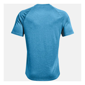 Camiseta de Manga Corta para Hombre, Estilo Urbano, Secado Rápido, 100% Algodón, Logotipo Frontal con Serigrafía, MOQ Bajo, Directo de Fábrica - Product Image 2