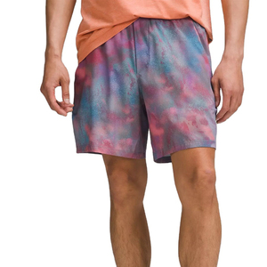 Pantalones Cortos Deportivos para Hombre, Transpirables, con Estampado Tie Dye, para Gimnasio, Fitness, Running, Tenis, con Cierre de Cordón en la Cintura - Product Image 1