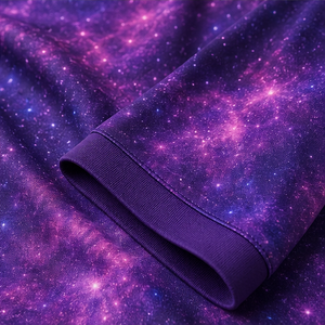 Polo Personalizado para Mujer, Diseño Galaxia Nebulosa Púrpura, Secado Rápido, Transpirable, Manga Corta, Uniforme Deportivo para Golf, Tenis, Equipo, WPS-0754 - Product Image 6