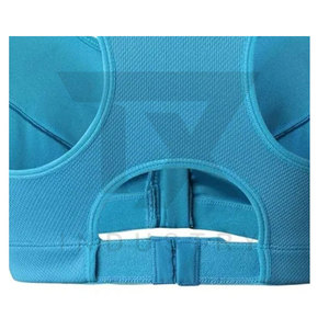 Soutiens-gorge de sport sur mesure en gros, respirants, pour la gym et l'entraînement, avec logo frontal, soutien-gorge de sport pas cher - Product Image 5