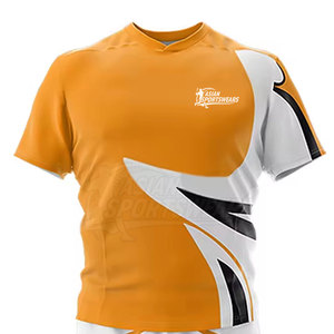 Modern <b>Athletic</b> Breathable Structure Regular Fit Durable Training And Match Apparel Rugby Uniform For Sports Teams - Product Image 6