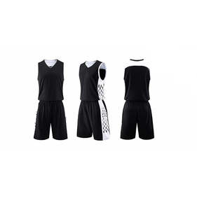 Ensemble uniforme de basketball personnalisé unisexe respirant grande taille imprimé – Vente en gros 2026 - Product Image 3