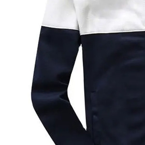 Ensemble de survêtement décontracté pour homme avec capuche, veste zippée et pantalon, couleur unie, respirant, coupe ample, idéal pour l'hiver - Product Image 2