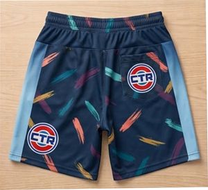 <b>Men's</b> Sporty Mid Waist Animal Print <b>Swim</b> <b>Shorts</b> Elastic Drawstring Quick Dry Beach Sports <b>Shorts</b> - Product Image 2