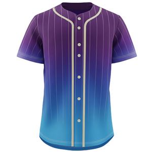 Meilleur uniforme de baseball de couleur pour adultes, vêtements de sport, uniforme de baseball sublimé et vierge de qualité supérieure, en vente chaude - Product Image 5
