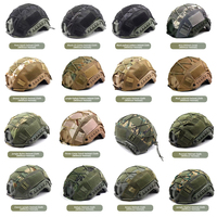 Housse de casque tactique unisexe FAST en tissu, pochette de protection pour casque tactique, accessoires de chasse et de sécurité en extérieur