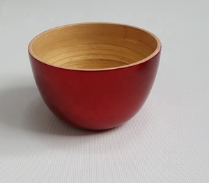 Bol en bambou filé à la salade de couleur argentée de la meilleure qualité pour les ensembles de vaisselle pour la maison et la cuisine Fabriqué au Vietnam - Product Image 2