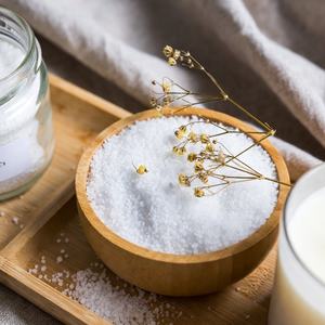 Sel de Bain de l'Himalaya Naturel Blanc à Grains Fins, Pierre Sculptée, Pureté Minérale, Thérapie Spa, Bain Relaxant pour le Corps, Cristal Doux, Bien-être - Product Image 3