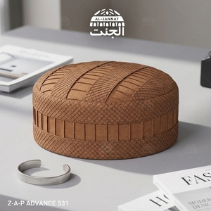 Gorro de Oración Musulmán Bordado Personalizado al por Mayor, Gorro Kufi Transpirable para Hombre, Sombrero Islámico para Namaz, Fabricante de Pakistán - Product Image 4