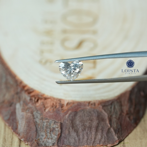 เพชรทรงหัวใจเพาะเลี้ยงในห้องปฏิบัติการ Loista สี F รับรองโดย IGI รุ่น 639455086 สำหรับทำเครื่องประดับ - Product Image 2