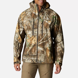Veste de chasse camouflage pour homme, motif Optifade imprimé, veste softshell pour l'automne - Product Image 1
