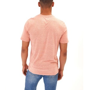 American Summer <b>Men's</b> Casual Sports T-<b>Shirt</b> 100% Cotton 210g Eco-Friendly Quick-Drying Anti-Pilling Short Sleeve Slim Fit V-neck - Product Image 2