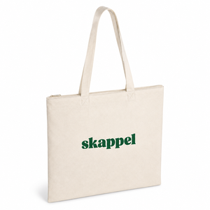 Bolsa de Mano Promocional de Algodón Reciclado de 300 GSM con Cierre Superior, Logotipo Personalizado, Venta al Por Mayor, OEM, ODM, Bolsa de Compras Corporativa Reutilizable - Product Image 2
