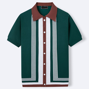 Camisa de Hombre Personalizada de Alta Calidad, Informal, Lisa, Tejida, con Bolsillo, Transpirable, Talla Grande, de Lujo, 100% Algodón, para Oficina o Vacaciones - Product Image 4