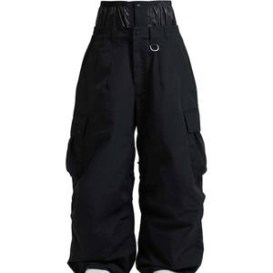 Best Ski High Street Wear Breathable Waterproof 10,000mm Lightweight Polyester/Nylon Hip Hop Outdoor Cargo <b>Trousers</b> <b>Men</b> Baggy - Product Image 5