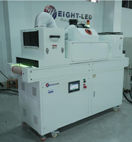 Système de polymérisation UV Excimer 172 nm avec pré-polymérisation LED UV 395 nm et polymérisation finale par lampe au mercure pour traitement de surface ultra mat