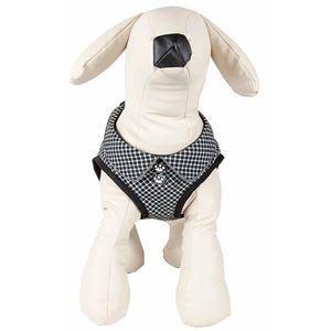 Checkerwag Reversible Breathable Adjustable <b>Dog</b> <b>Harness</b> with Buttoned Mesh Checkered Design Pet <b>Harnesses</b> Category - Product Image 5