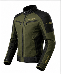 Rush Men's Motorcycle Jacket Full Sleeve Mesh Breathable Waterproof Quick Dry Anti-UV 220g Heat-Transfer Printed Racing Wear - Product Image 6
