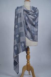 Estola VIC de Cachemira y Lana Fina Chinar Jk, Transpirable, para Uso Diario en Invierno para Mujer, 70x200 cm VIC-CFW-CJB-003 - Product Image 3