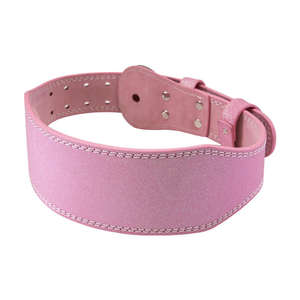 Ceinture de musculation en cuir personnalisée avec logo pour femme, fitness, powerlifting, musculation - Légère et facile à porter - Product Image 1