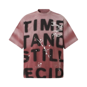 Camiseta estampada para hombre Streetwear Boxy Fit Custom Graphic Baggy Unisex recortada camiseta esencial para hombre. - Product Image 1