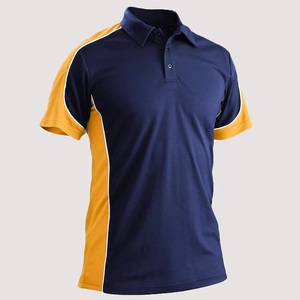 Chemise à manches courtes unie pour homme, vert, blanc, marine, décontractée, en toile, mélange polyester/coton, séchage rapide, 180g, impression personnalisée, coupe classique - Product Image 1
