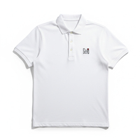 Polo homme personnalisé avec logo, en coton piqué respirant, de haute qualité, coupe ajustée, couleur unie, vêtements de golf décontractés
